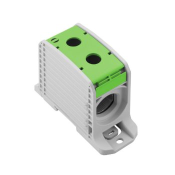   Weidmüller 2502870000 WPD 133 1X300/1X300 GN W-sorozat, Elosztótömb, Névleges keresztmetszet: 300 mm2;, Tartósínek / szerelőlapok