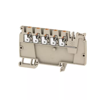   Weidmüller 2503880000 AAP12 2.5 LI OR Moduláris elosztó sorkapcsok, PUSH IN, 2.5 mm2;, 800 V, 24 A, Sötétbézs