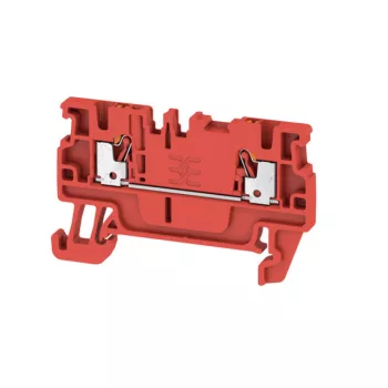   Weidmüller 2508020000 A2C 1.5 RD Átvezető sorkapocs, PUSH IN, 1.5 mm2;, 500 V, 17.5 A, Piros