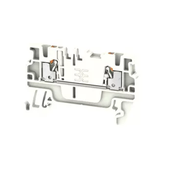   Weidmüller 2508160000 A2C 1.5 WT Átvezető sorkapocs, PUSH IN, 1.5 mm2;, 500 V, 17.5 A, Fehér