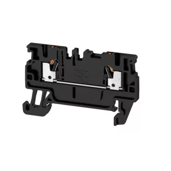   Weidmüller 2508170000 A2C 1.5 BK Átvezető sorkapocs, PUSH IN, 1.5 mm2;, 500 V, 17.5 A, Fekete