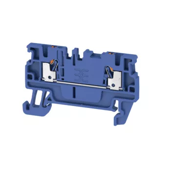  Weidmüller 2508180000 A2C 1.5 DBL Átvezető sorkapocs, PUSH IN, 1.5 mm2;, 500 V, 17.5 A, Sötétkék