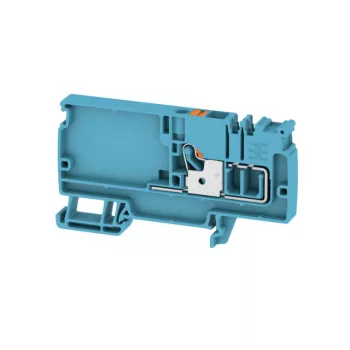   Weidmüller 2522720000 AAP11 6 LO BL/OR Tápkapocs, PUSH IN, 6 mm2;, 500 V, 41 A, Kék