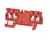 Weidmüller 2534430000 A4C 1.5 RD Átvezető sorkapocs, PUSH IN, 1.5 mm2;, 500 V, 17.5 A, Piros