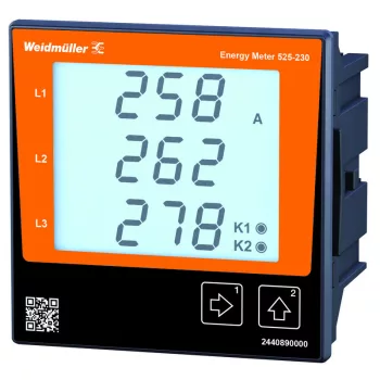   Weidmüller 2540890000 ENERGY METER 525-230 Supply voltage : 230 V