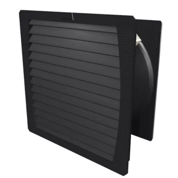   Weidmüller 2556980000 FF 67 55/230V BK Filter fan, 230 V, 230 V, IP55, Fekete