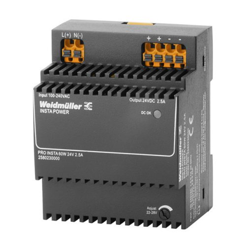 WEIDMÜLLER 2580230000 PRO INSTA 60W 24V 2.5A