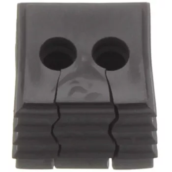   Weidmüller 2583610000 CABTITE SE 2/5-6 SML BK Sealing element, Cabtite (cable entry system), TPE, mélyfekete, Magasság: 17.7 mm, Szélesség: 20.3 mm, Mélység: 17.7 mm, -40 °C…120 °C, IP54, IP65, IP66