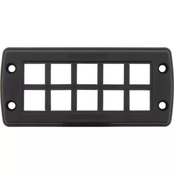   Weidmüller 2583720000 CABTITE FR 24/10 BK SET Keret, Cabtite (cable entry system), Poliamid, üvegszál-erősítésű, mélyfekete, Magasság: 19.6 mm, Szélesség: 70 mm, Mélység: 19.6 mm, -40 °C…120 °C, IP54, IP65, IP66