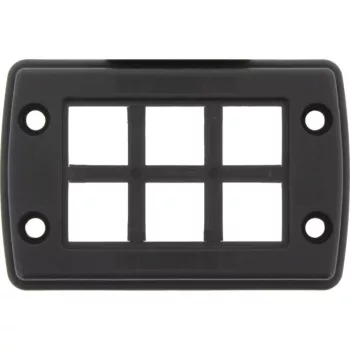   Weidmüller 2583760000 CABTITE FR 10/6 BK SET Keret, Cabtite (cable entry system), Poliamid, üvegszál-erősítésű, mélyfekete, Magasság: 19.6 mm, Szélesség: 70 mm, Mélység: 19.6 mm, -40 °C…120 °C, IP54, IP65, IP66