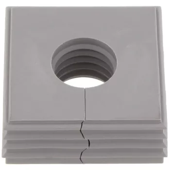   Weidmüller 2584480000 CABTITE SE 17-18 LRG GY Sealing element, Cabtite (cable entry system), TPE, Világosszürke, Magasság: 17.7 mm, Szélesség: 42.8 mm, Mélység: 17.7 mm, -40 °C…90 °C, IP54, IP65, IP66