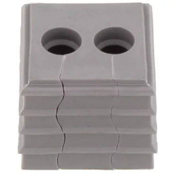   Weidmüller 2584880000 CABTITE SE 2/6.5 SML GY Sealing element, Cabtite (cable entry system), TPE, Világosszürke, Magasság: 17.7 mm, Szélesség: 20.3 mm, Mélység: 17.7 mm, -40 °C…90 °C, IP54, IP65, IP66