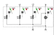 WEIDMÜLLER 2591460000 VPU AC I 3+1 300/12.5 Túlfeszültség-levezető, Kisfeszültség, Túlfeszültség-védelem, TN-C-S, TN-S, TT, UP(L/N-PE) ≤1,5 kV