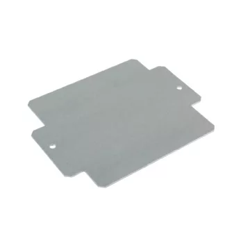   Weidmüller 3073110000 MOPL K6 STAHL Klippon K (aluminium empty enclosure), Rögzítőlemez, Rögzítőlemez, Magasság: 145 mm, Szélesség: 183 mm, Mélység: 2 mm, Anyag: Horganyzott acéllemez, galvanizált, Ezüst