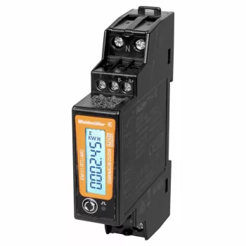 Weidmüller EM111-RTU-MID MID fogyasztásmérő, 1 fázisú, direkt mérésű 45 A, Modbus RTU