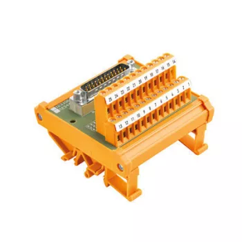   Weidmüller 8005191001 RS SD25B UNC 4.40 LP2N Interfész, RSSD, D-sub csatlakozók, az IEC 60807 / DIN 41652 szerint, 25 pólusú hüvely, Csavaros csatlakozás