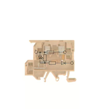   Weidmüller 8146450000 KDKS1/EN LD 24VDC jelzőfénnyel SAK sorozat, Biztosítós sorkapcsok, Névleges keresztmetszet: 4 mm2;, Csavaros csatlakozás, Közvetlen rögzítés