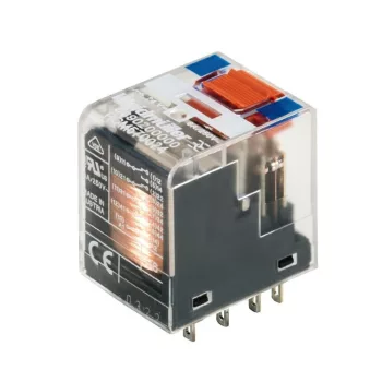   Weidmüller 8690200000 RCM570024, Relémodul 4 váltóérintkező (CO) AgNi 90/10, vizsgálógombbal, 24V DC vezérlőfeszültség, 6A folytonos áram, dugaszolható csatlakozás (Riderseries)