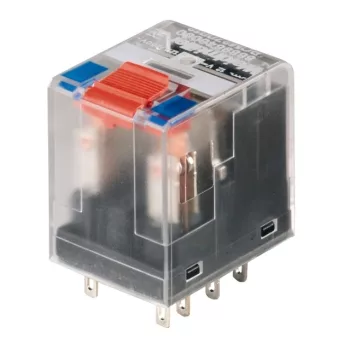  Weidmüller 8690220000 RCM570L24, Relémodul 4 váltóérintkező (CO) AgNi 90/10, vizsgálógombbal, 24V DC vezérlőfeszültség, 6A folytonos áram, dugaszolható csatlakozás (Riderseries)