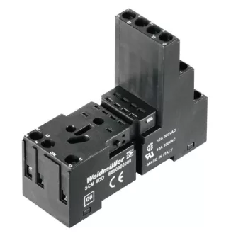   Weidmüller 8690900000 SCM 4CO Relé foglalat Reléfoglalat csavaros DIN (kalap)sín 35mm 14-tűs SCM 4CO 8690900000