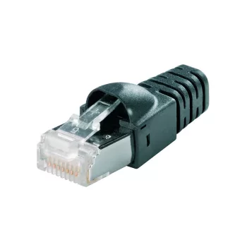   Weidmüller 8813110000 IE-P63 RJ45 dugó, Vezetéktörés-gátlóval ; 5,5 - 6,2 mm, Cat.6<sub>A</sub> / E osztály<sub>A</sub> (ISO/IEC 11801 2010), IP20