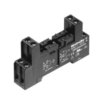   Weidmüller 8869480000 SRC-I 2CO N RIDERSERIES RCI, Relé talp, Érintkezők száma: 2 Váltóérintkező, Folytonos áram: 12 A, 16 A<sup>(1</sup>, Csavaros csatlakozás
