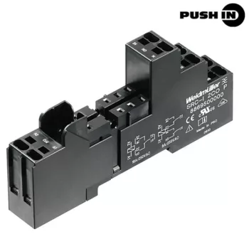   Weidmüller 8869500000 SRC-I 2CO P, Relé talp 2 váltóérintkező , 12A folytonos áram, push in (Riderseries)