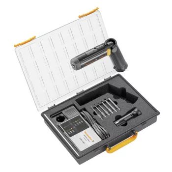   Weidmüller 9017420000 DMS 3 SET 2 ZERT Elektromos és akku meghajtásos nyomaték csavarhúzók, 1/4" DIN 3126 E6,3 forma, 3