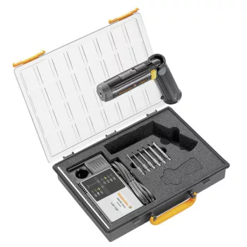  Weidmüller 9017450000 DMS 3 SET 1 ZERT Elektromos és akku meghajtásos nyomaték csavarhúzók, 1/4" DIN 3126 E6,3 forma, 3