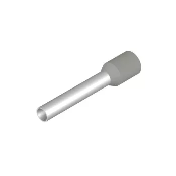   Weidmüller 9019210000 H4,0/26D GRAU szürke műanyag gallérral Érvéghüvely, szigetelt, 20 mm, 18 mm, Szürke