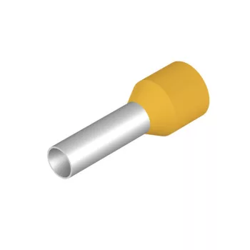  Weidmüller 9019220000 H6,0/20D GE Érvéghüvely, szigetelt, 14 mm, 12 mm, Sárga