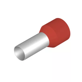   Weidmüller 9019320000 H35,0/32 Érvéghüvely, szigetelt, 19 mm, 18 mm, Piros