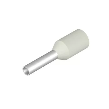  Weidmüller 9028280000 H0,75/12 WEISS SV fehér műanyag gallérral Érvéghüvely, szigetelt, 8 mm, 6 mm, Fehér
