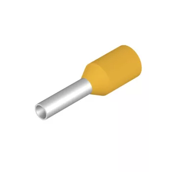   Weidmüller 9028310000 H1,0/12 GELB SV sárga műanyag gallérral Érvéghüvely, szigetelt, 8 mm, 6 mm, Sárga