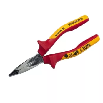   Weidmüller 9046400000 FRZ SG 200 RED-L VDE szerint szigetelt lapos fogó éllel 200 mm hosszú