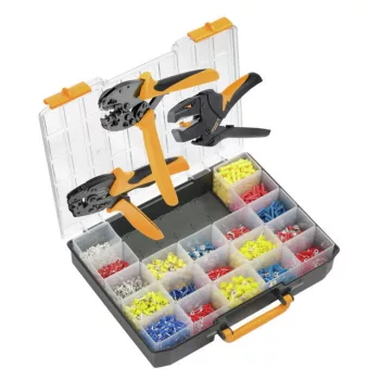   Weidmüller 9202610000 Crimpset PZ / CTI Krimpelő szerszám készlet, Krimpelő szerszám: PZ 6 Roto/CTI 6 S, Csupaszoló szerszám: STRIPAX, Krimpelési tartomány, min.: 14, Sínkód: DIN Weidmüller 9202610000