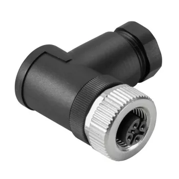   Weidmüller 9457260000 SAIBW-5/7 Szabadon konfekcionálhat hüvely, M12, Hüvely (mama) , hajlított