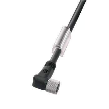   Weidmüller 9457381000 SAIL-M8BW-3-10U Érzékelő/beavatkozó vezeték, Egyik oldalon szabad vég, M8, Pólusok száma : 3, 10 m, Hüvely (mama) , hajlított, árnyékolt: Nem, LED: Nem, Köpeny anyaga: PUR, Halogén: Nem