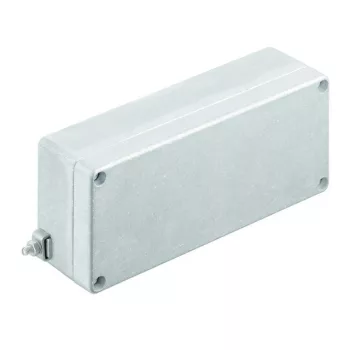   Weidmüller 9526880000 KLIPPON K3 EX Klippon K (aluminium empty enclosure), Üres ház, Alumínium ház, Magasság: 70 mm, Szélesség: 165 mm, Mélység: 45 mm, Anyag: Alumínium AlSi12, kezeletlen, Ezüst