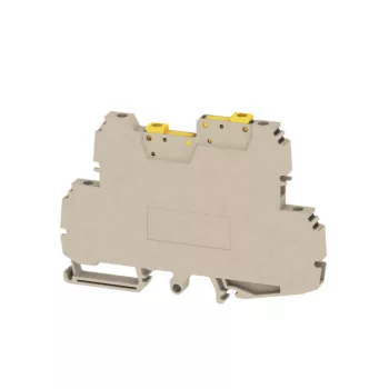  Weidmüller 9528070000 WDTR 2.5 sorozat kapocs Mérő-bontó sorkapocs, Csavaros csatlakozás, 2.5 mm2;, 400 V, 10 A, Csuklós, Sötétbézs