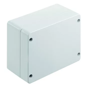   Weidmüller 9529240000 KLIPPON K6 RAL7001 Klippon K (aluminium empty enclosure), Üres ház, Alumínium ház, Magasság: 160 mm, Szélesség: 200 mm, Mélység: 100 mm, Anyag: Alumínium AlSi12, Porszórt, texturált, Ezüstszürke