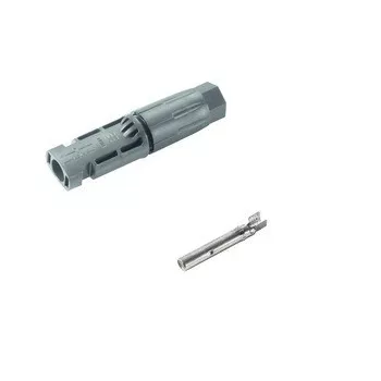   Weidmüller, 1530670000 + 1530700000, MC4-es (szett) lengő fotovoltaikus szolár csatlakozóhüvely (mama) érintkező + műanyag ház, (szerszámmal krimpelhető) WM4 C BT (WEIDMÜLLER 1530670000 + 153070000)