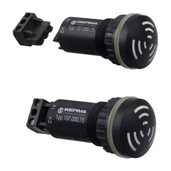 Werma 10701077 Electr. Buzzer EM Pulse tone 115VAC/DC B