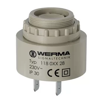 Werma 11806826 Electr. Buzzer EM Contin. tone 48VAC/DC