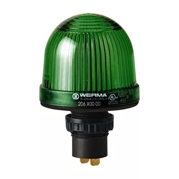 Werma 20620000 Permanent Beacon EM 12-48VAC/DC GN
