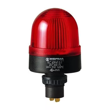 Werma 20710067 LED Perm. Beacon EM 115VAC RD