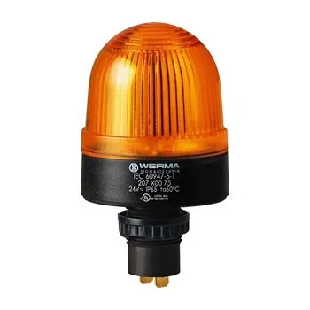 Werma 20730075 LED Perm. Beacon EM 24VAC/DC YE