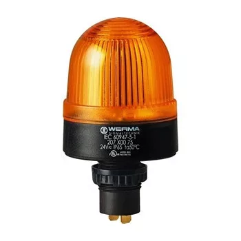 Werma 20830067 Flashing Beacon EM 115VAC YE