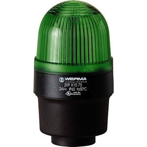 Werma 20921075 LED Perm. Beacon RM 24VAC/DC GN