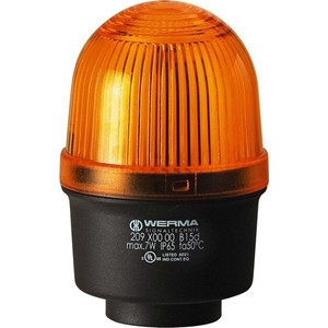 Werma 20930000 Permanent Beacon RM 12-230VAC/DC YE